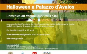 Halloween a Palazzo d’Avalos